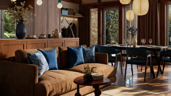 Использование древесины как основного материала в строительстве отелей набирает популярность