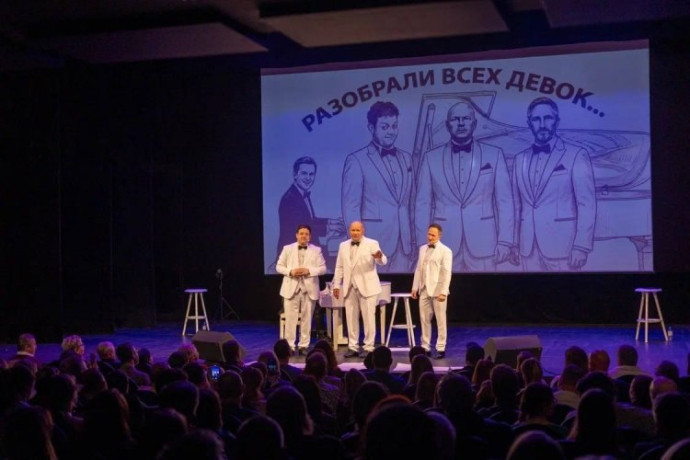 Сенсационно Смешной Комический Спектакль с Михаилом Полицеймако и Оскаром Кучерой
